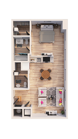 Floorplan - Roosevelt Lofts