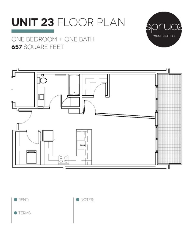 Floorplan - Spruce