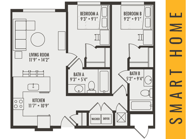 Juno Deluxe Smart - Northside Apartments