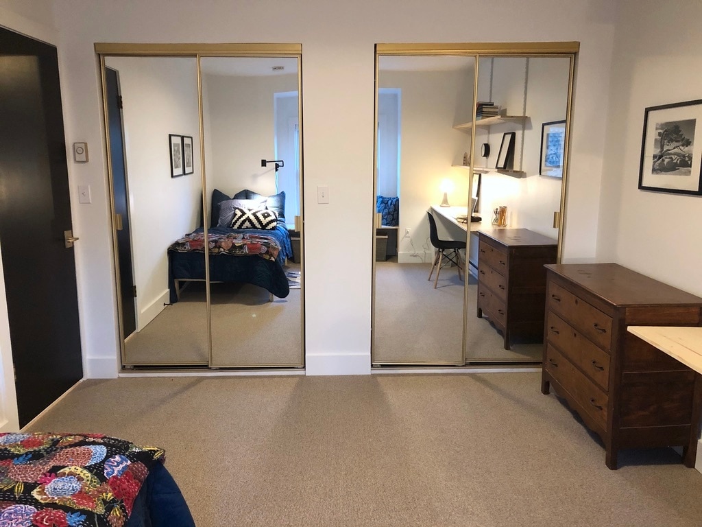 double closetes in twin bedroom - 12 E Garfield St
