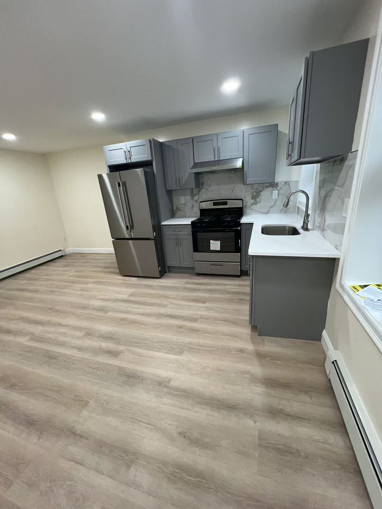 Living Room/Kitchen Third Angle - 17 Hudson St