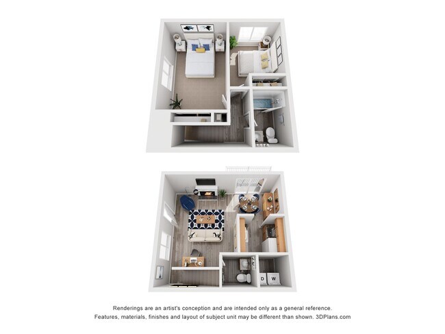 Floorplan - Cascade Park Apartments