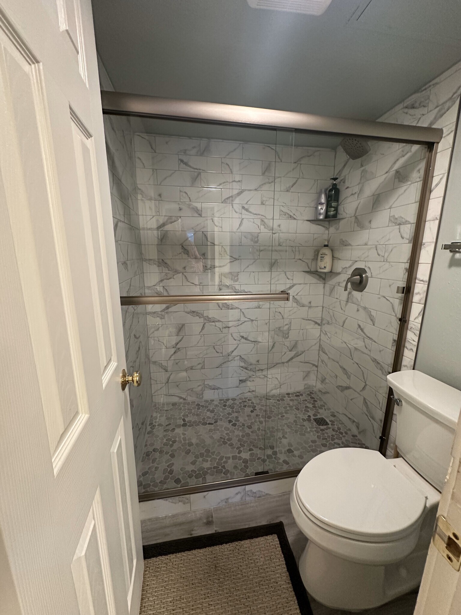 New shower - 700 Snowberry Ln