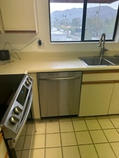 Stainless steel dishwasher inside and out. - 255 E Avenida Granada