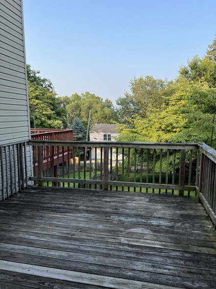 Enjoy views overlooking Conshohocken from the spacious deck off the kitchen. - 126 Merion Ave