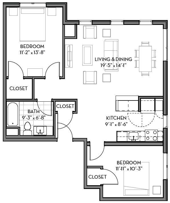Floorplan - Finch Cambridge
