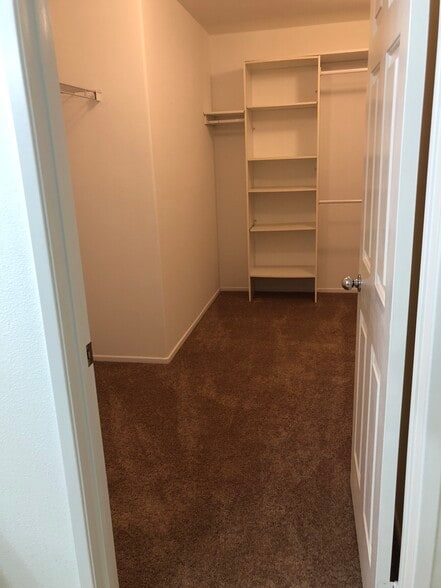 Master bedroom very large walk in closet . - 6395 Delgado Ln