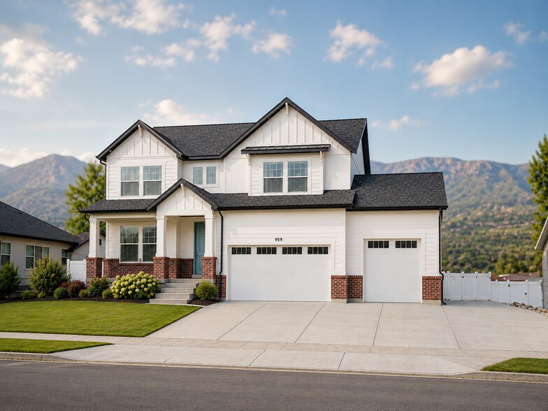 Unit #2 Parking. RV pad and driveway side. - 959 S 650 W