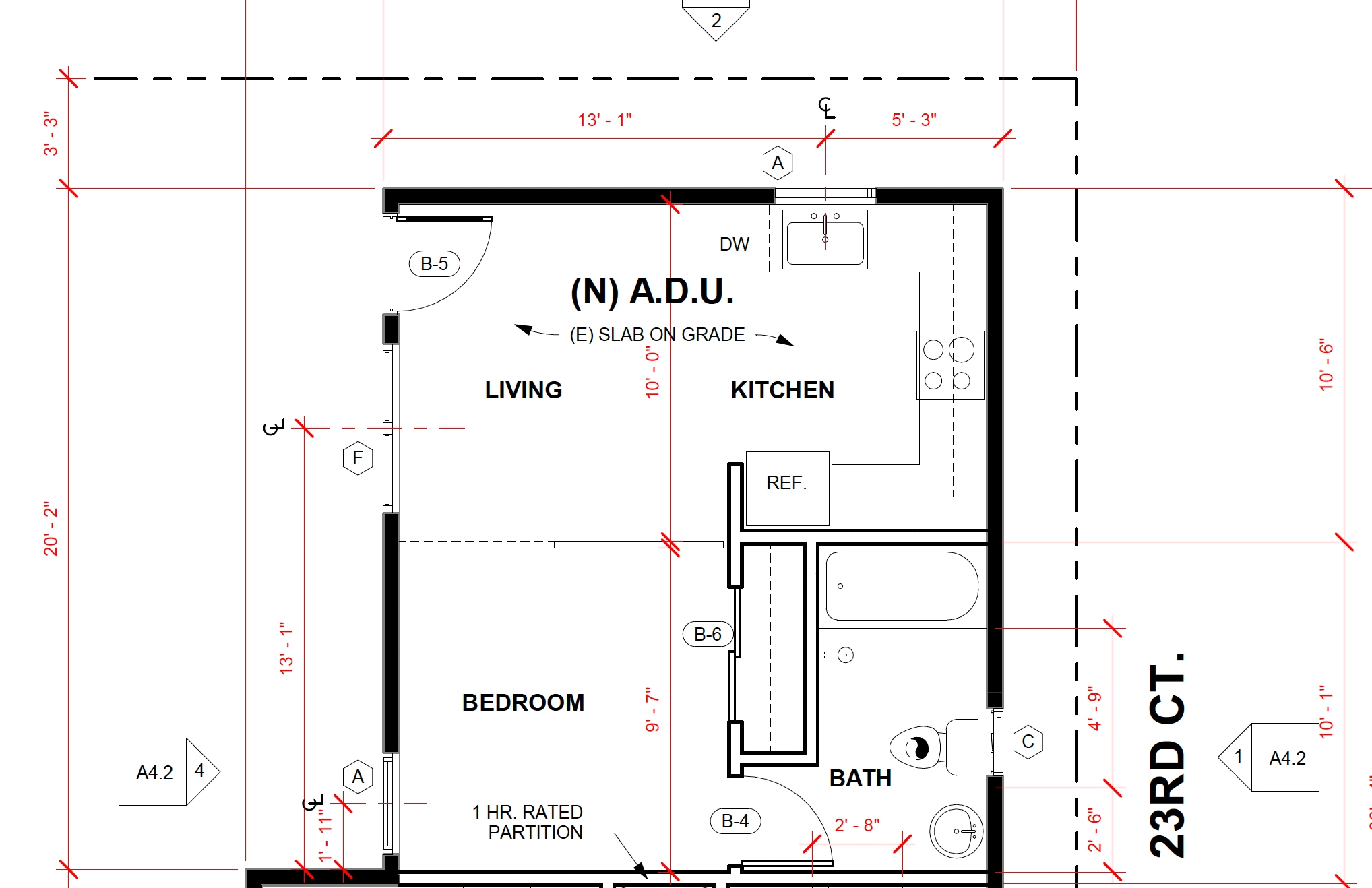 Floor Plan - 1337 23rd St