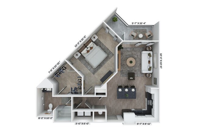 Floorplan - District 757 Apartments
