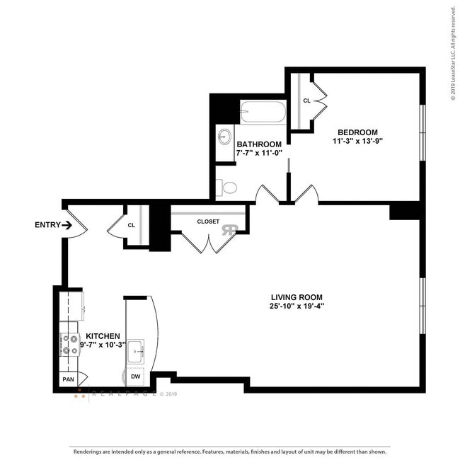 Floorplan - Curtain Lofts