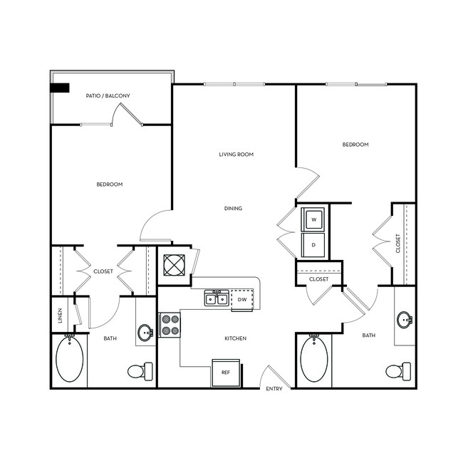 Floorplan - Vistas @ 707