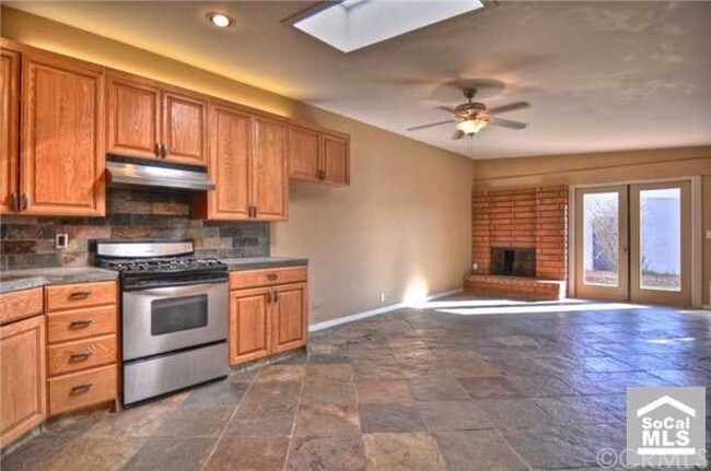 Kitchen with skylight - 614 Utica Ave