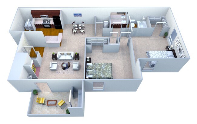 Floorplan - Orchard Mill Apartments
