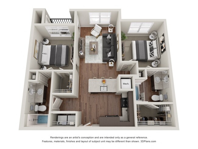 Floorplan - The Pointe at Bayou Bend