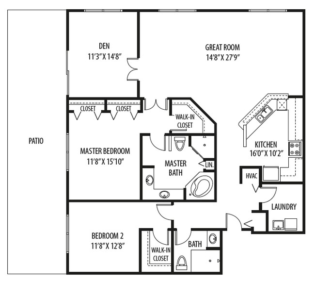 Floorplan - Two Itasca Place