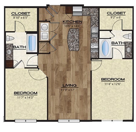 Floorplan - The Rialto
