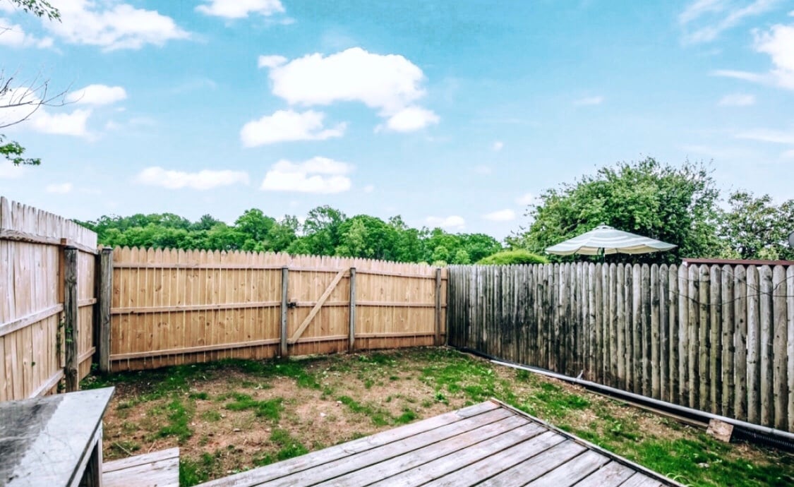 Shared common space is the fenced backyard. - 4767 Kandel Ct