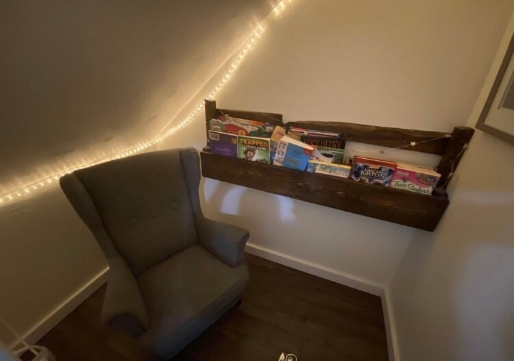 Under stairs play/storage area. - 38438 Galway St