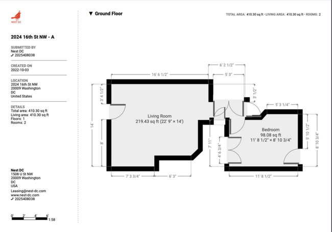 Building Photo - Beautiful 1 Bedroom Abode Off of U Street!