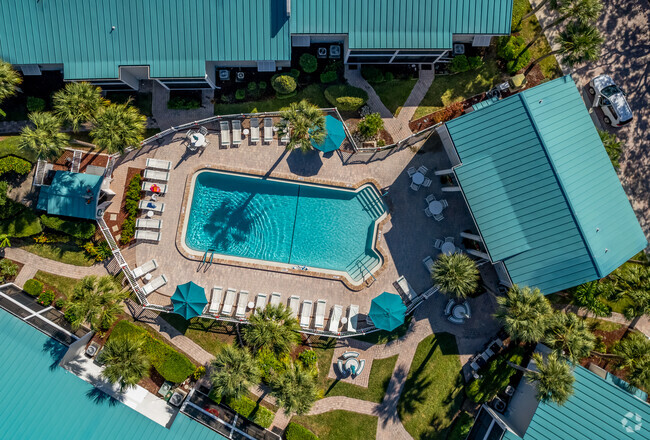 Pool Deck - White Sands Village Condominiums