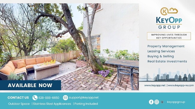 Building Photo - Beautifully Updated Flat with Gourmet Kitchen & Private Outdoor Retreat