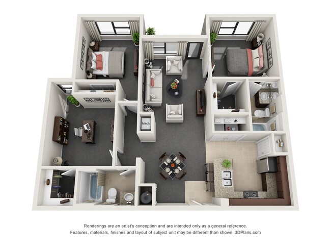 Floorplan - Parc Hill Senior Living