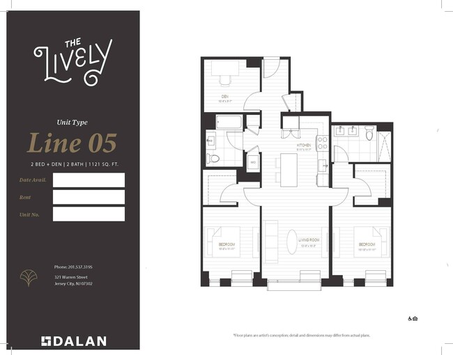 Floorplan - The Lively