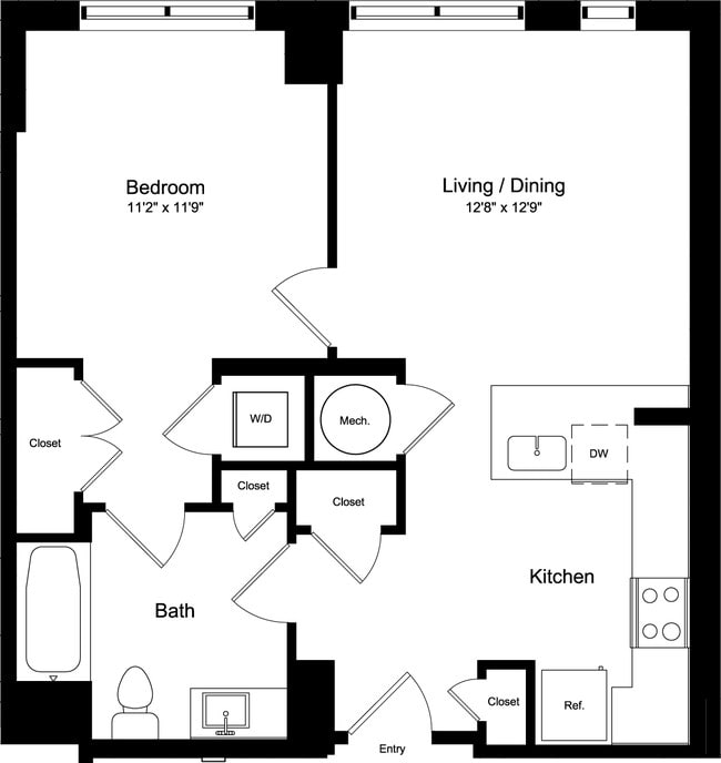 Floorplan - 455 Eye Street