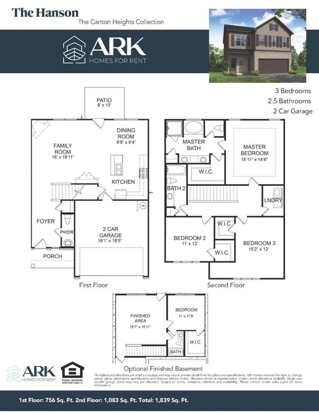 Floorplan - Heritage Pointe