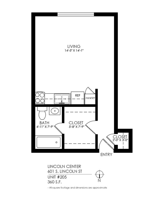 Floorplan - Lincoln Center