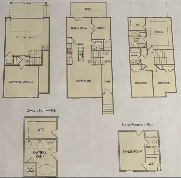 Floor Plan - 3315 Hedgeway Ct