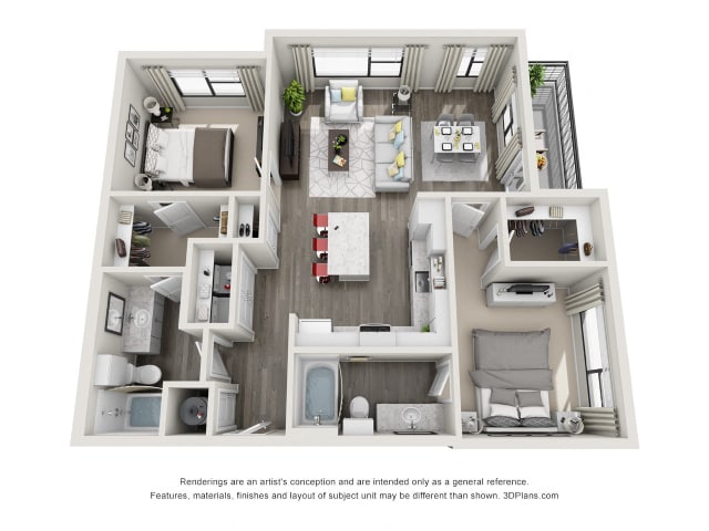 Floorplan - Asbury Flats