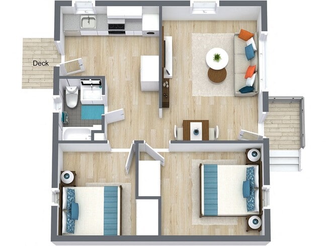 Building Photo - Charming 2Bed/1Bath Triplex in North Raleigh!