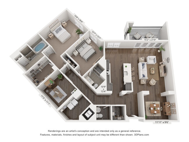 Floorplan - The Residences at Amberley Woods