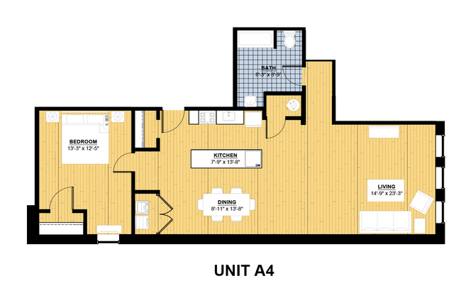 Floorplan - 4323 Spruce Street