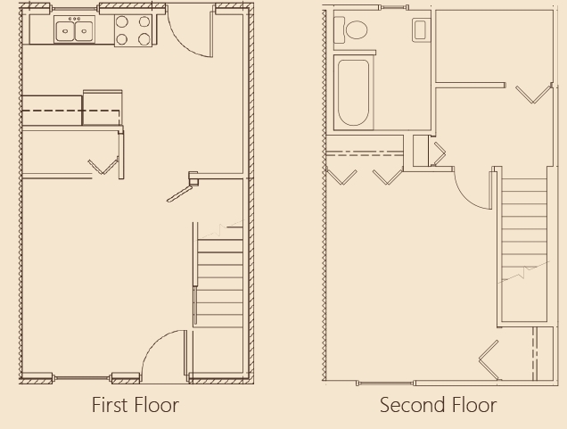 1BR/1BA - Creek Wood Townhomes