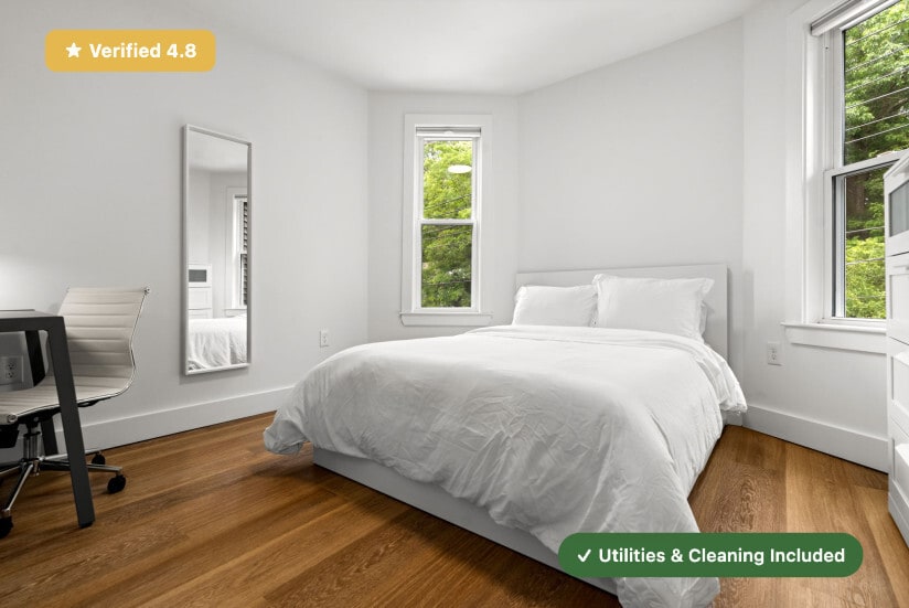 Building Photo - New RoostUp Furnished Private Bedroom with Ensuite Bath in the Mission Hill Neighborhood of Boston!