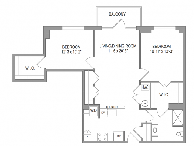 Floorplan - Thomas Court