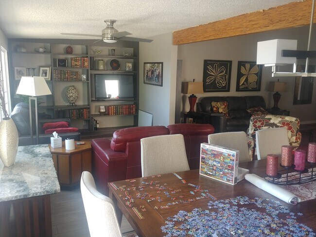 Family, eating, living, TV rooms - 9013 E Palmer Dr