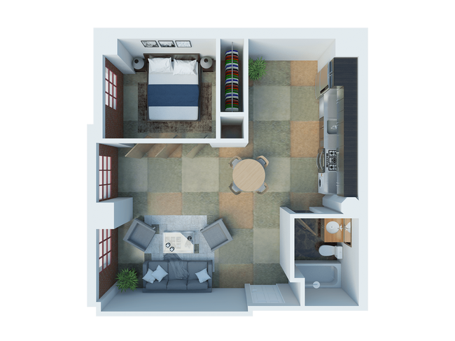 Floorplan - South Park Lofts