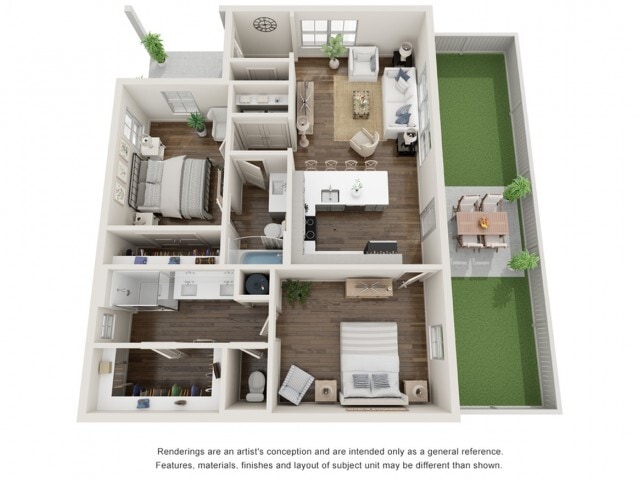 Floorplan - The Cottages at Old Monrovia