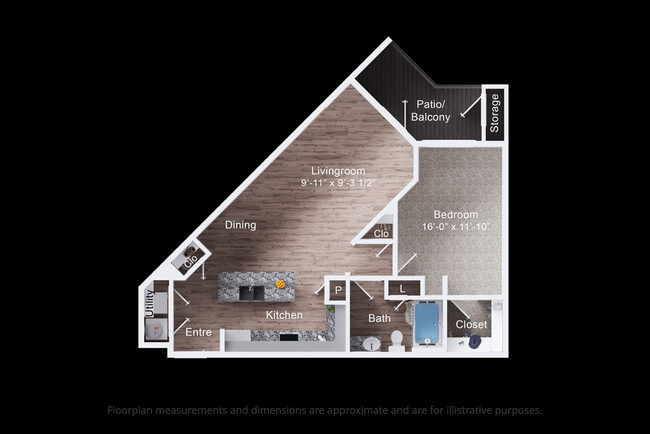 Floorplan - Lofts at Allen Ridge