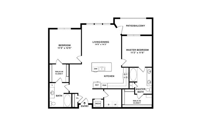 Floorplan - Windsor Lakeyard District