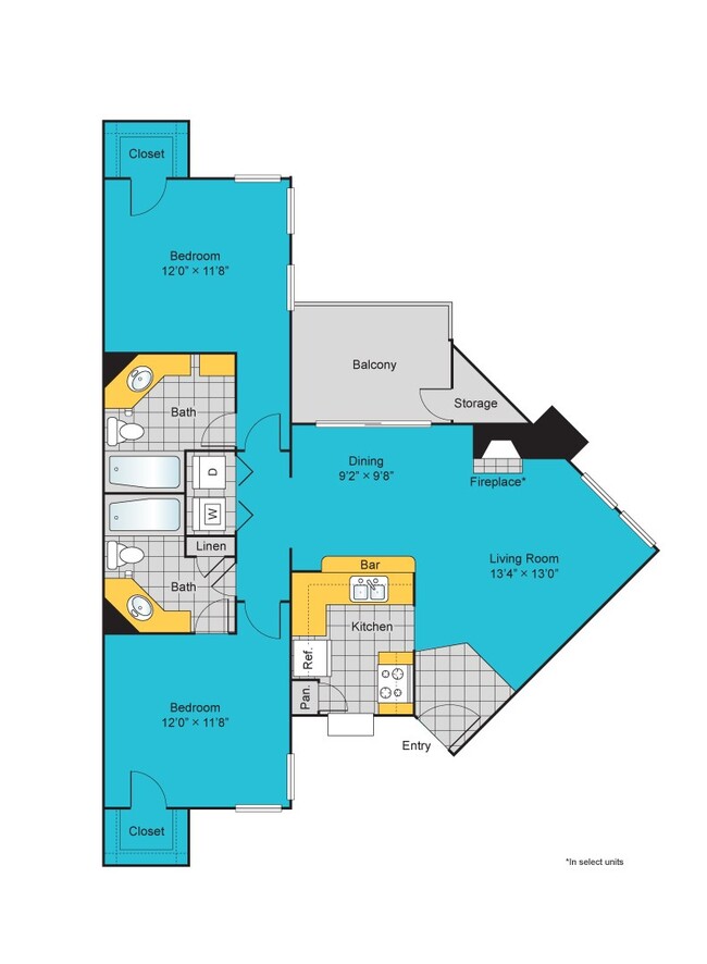 Floorplan - Blair at Bitters