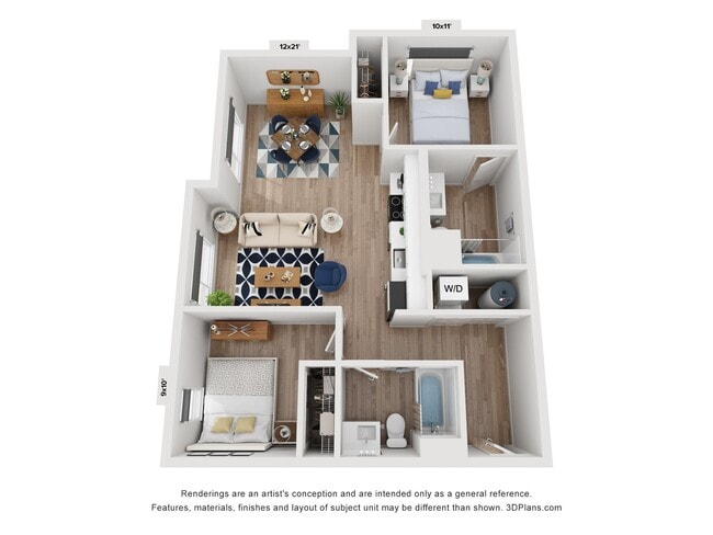 Floorplan - The Flats on Foothills
