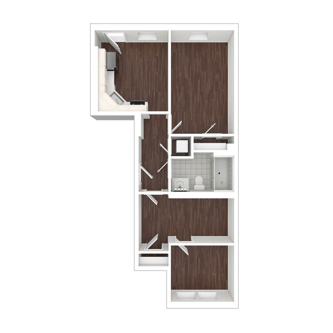 Floorplan - Clearway Apartments