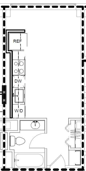 Floorplan - West 7th Apartments