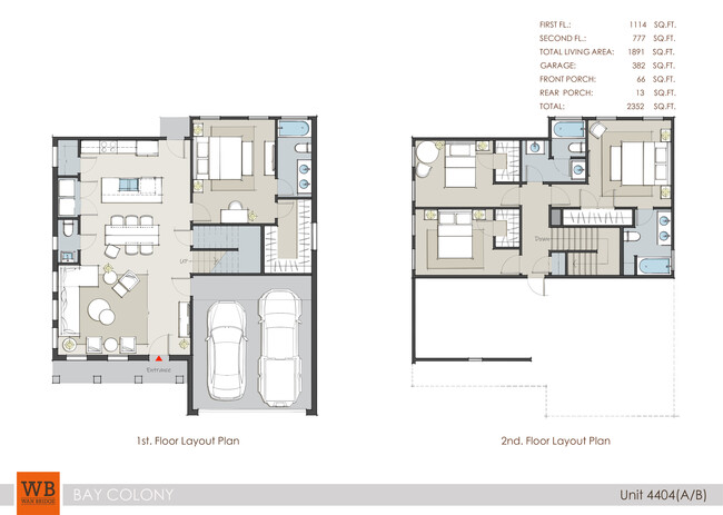 Floorplan - Bay Colony West