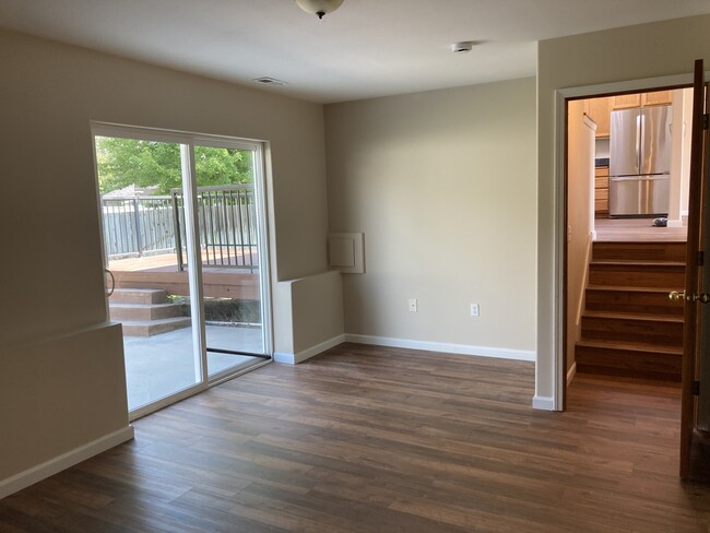 Living room off of dining room - 305 E Midway Rd